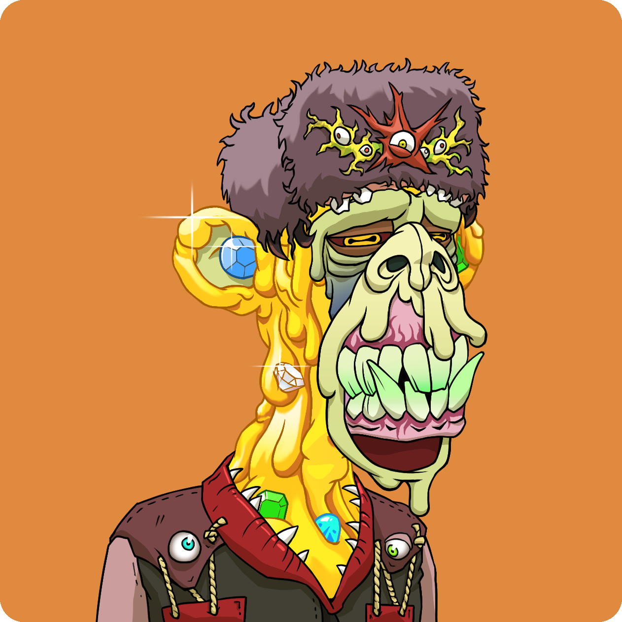 Yuga Labs - Mutant Ape Yacht Club - NFT # 17727