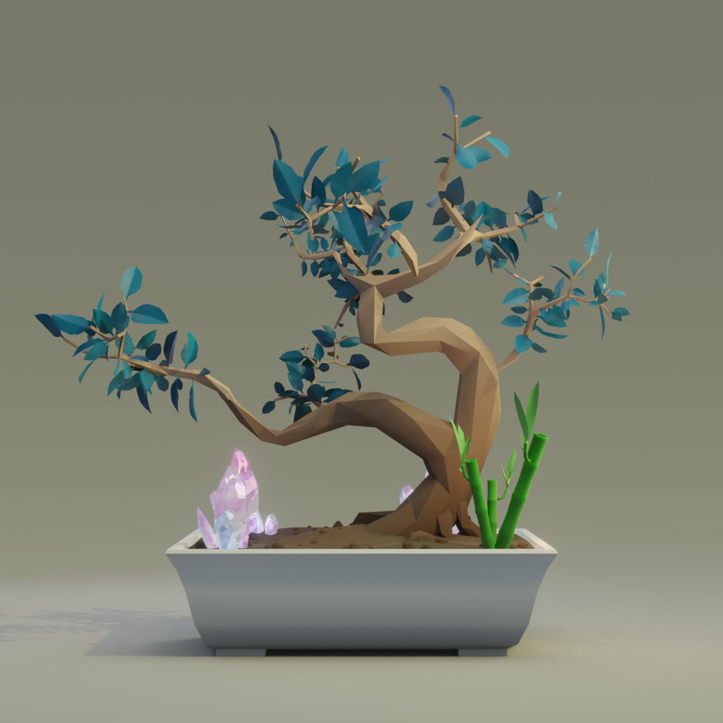 ZENFT Garden Society - Bonsai - Bonsai #8455 - NFT # 8455