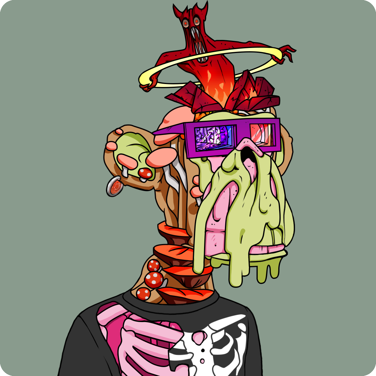 Yuga Labs - Mutant Ape Yacht Club - NFT # 9261