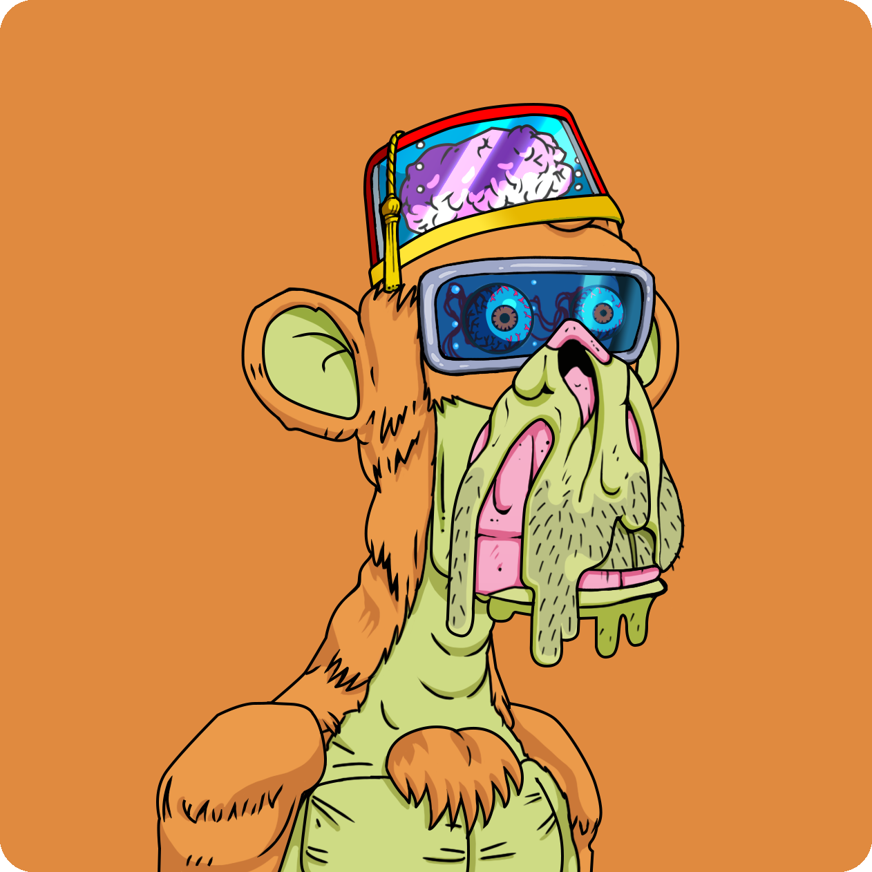 Yuga Labs - Mutant Ape Yacht Club - NFT # 12002