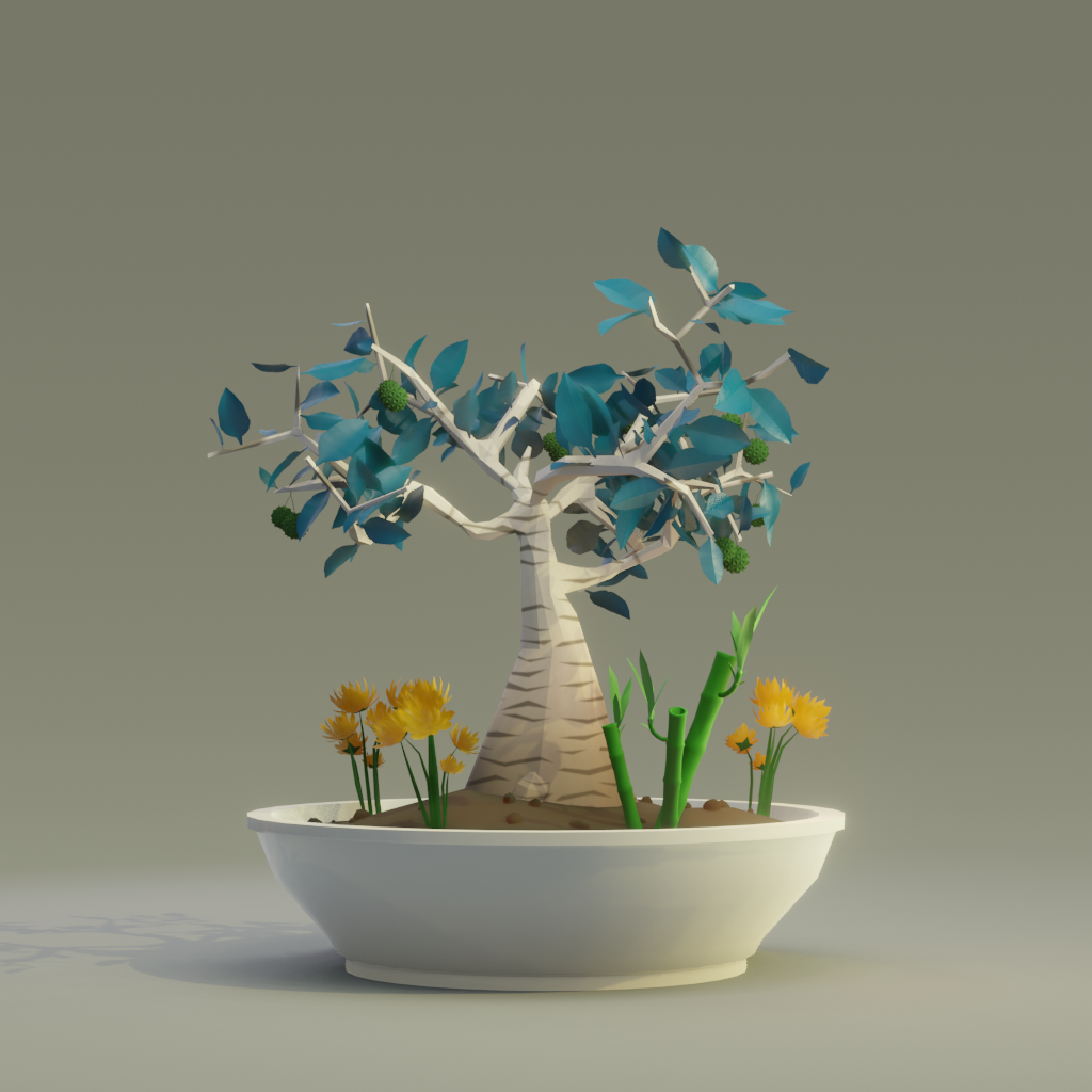 ZENFT Garden Society - Bonsai - Bonsai #8650 - NFT # 8650