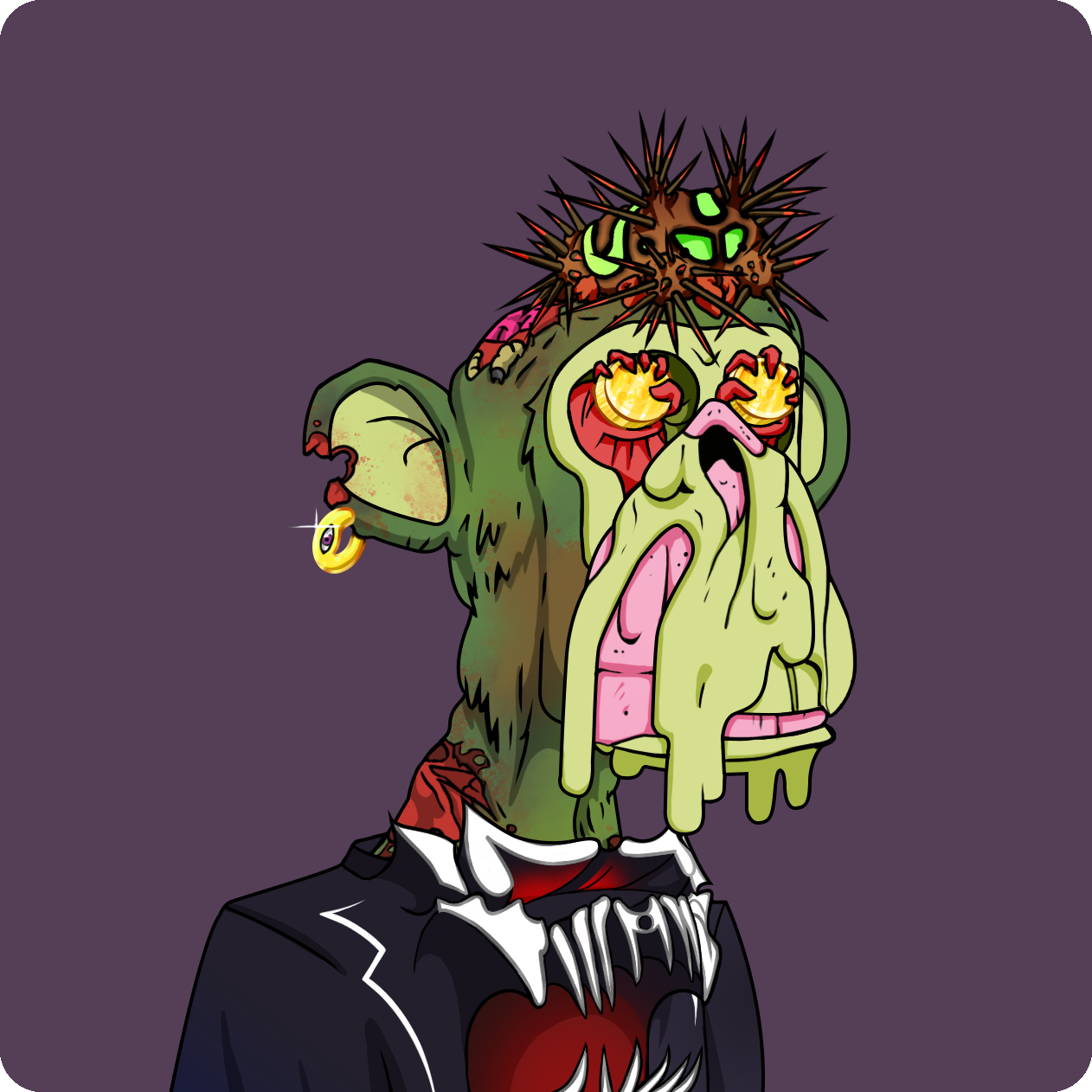 Yuga Labs - Mutant Ape Yacht Club - NFT # 607