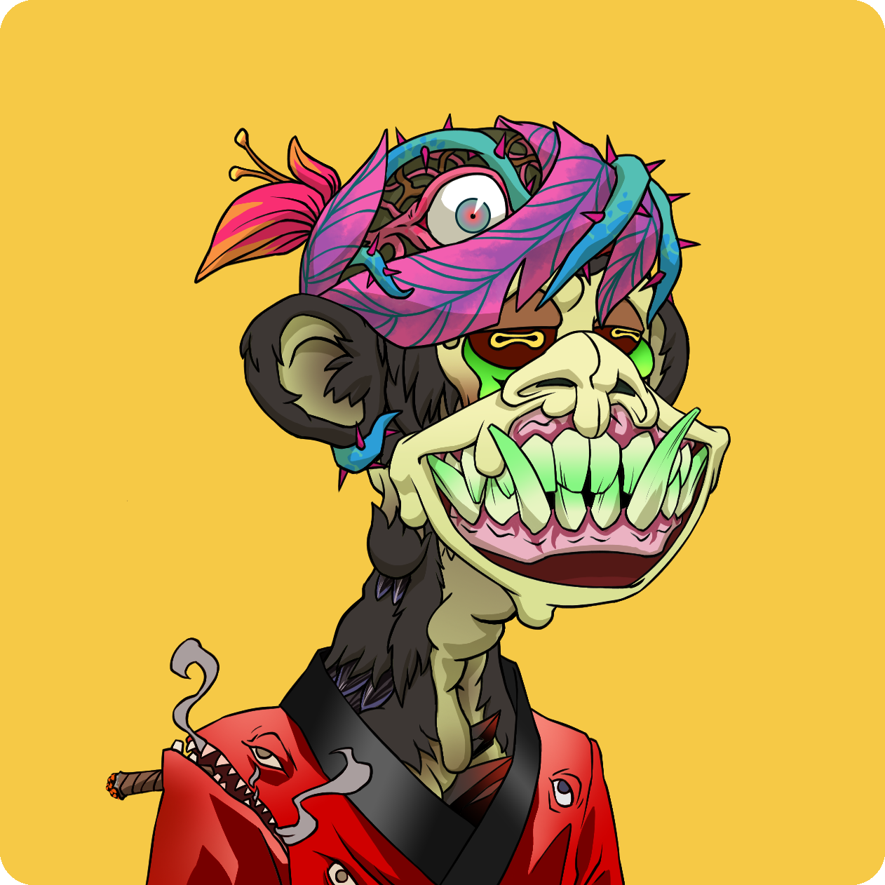 Yuga Labs - Mutant Ape Yacht Club - NFT # 2892