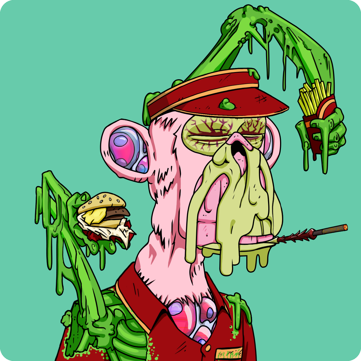 Yuga Labs - Mutant Ape Yacht Club - NFT # 10804