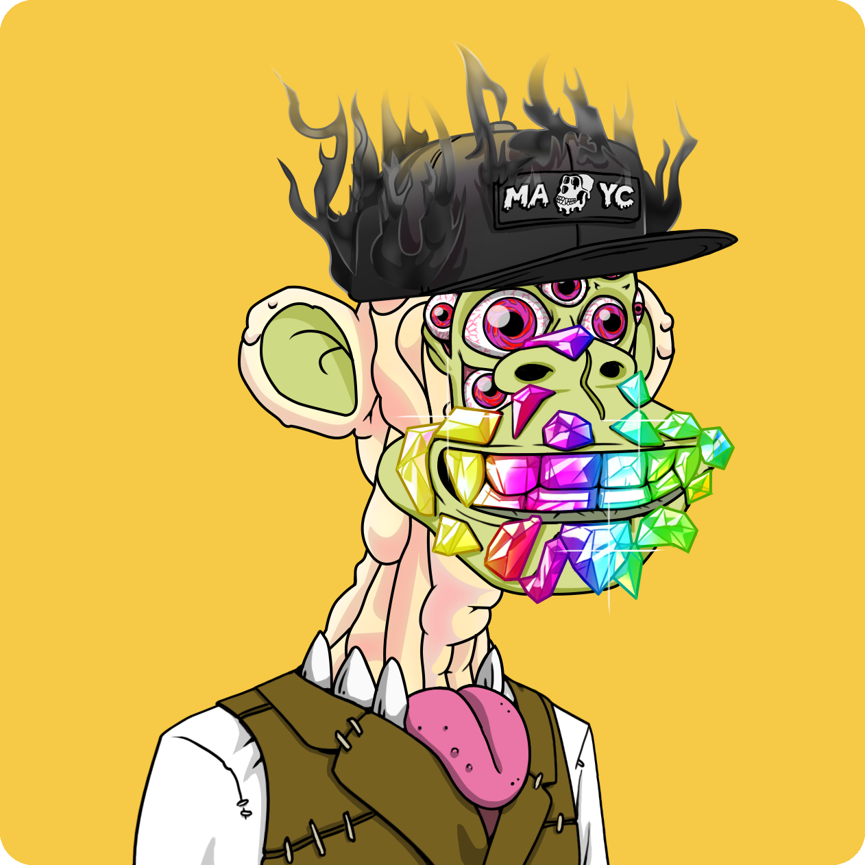 Yuga Labs - Mutant Ape Yacht Club - NFT # 24976