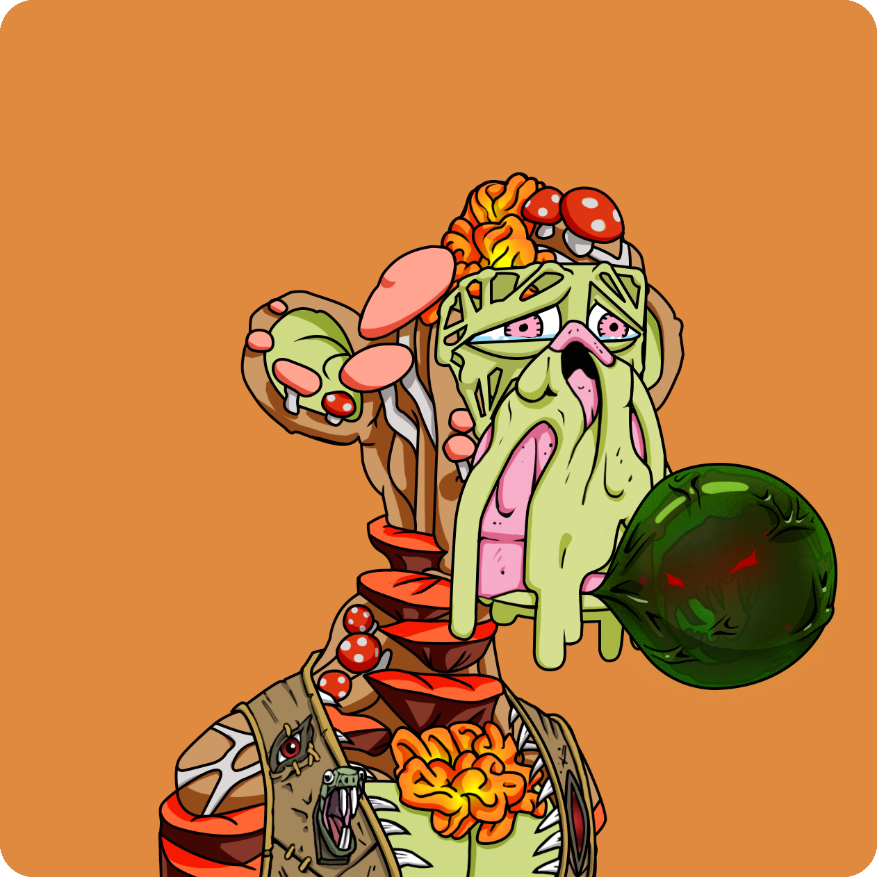 Yuga Labs - Mutant Ape Yacht Club - NFT # 6072