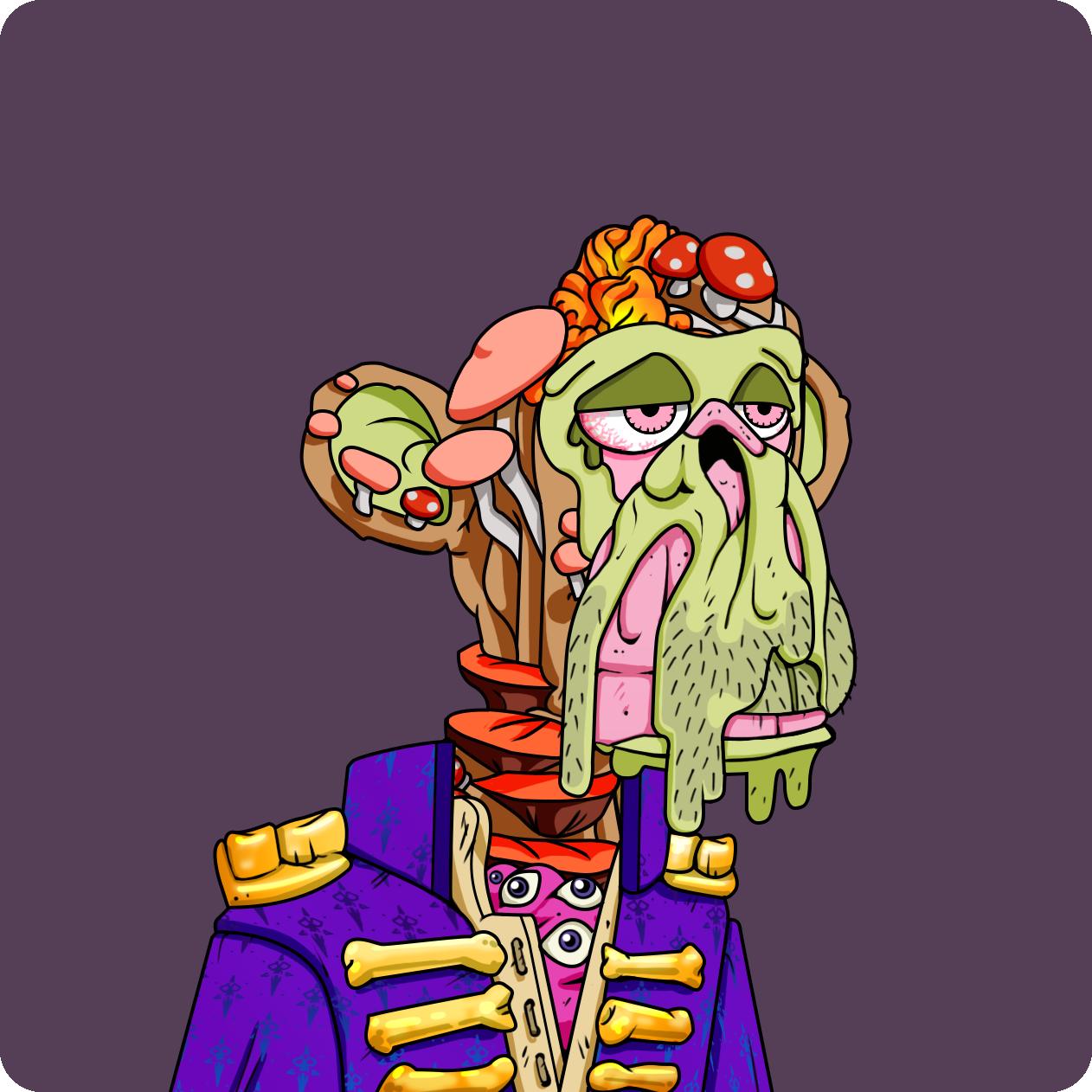 Yuga Labs - Mutant Ape Yacht Club - NFT # 13496