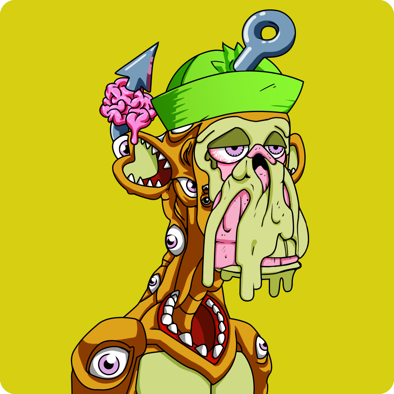 Yuga Labs - Mutant Ape Yacht Club - NFT # 8569