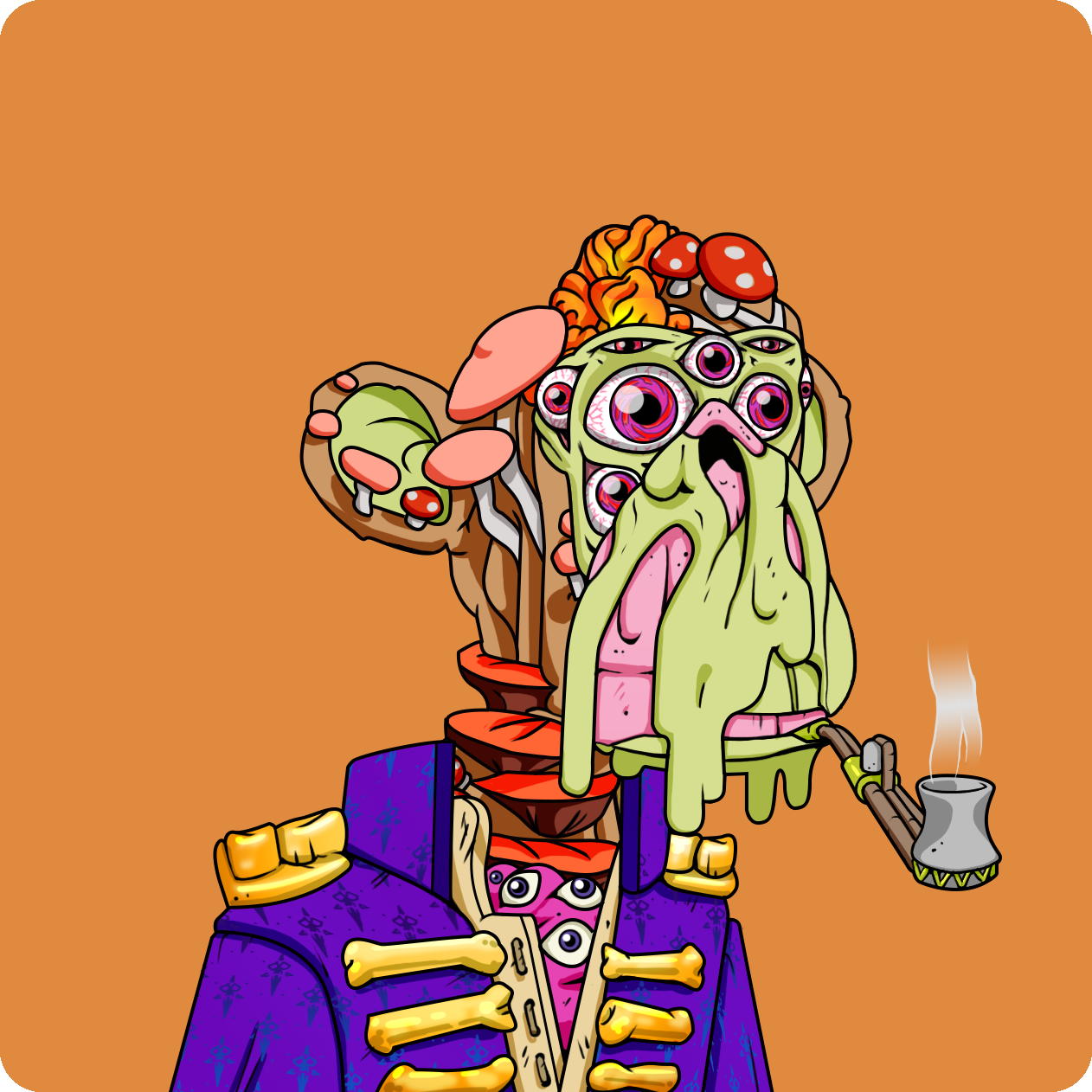 Yuga Labs - Mutant Ape Yacht Club - NFT # 5930