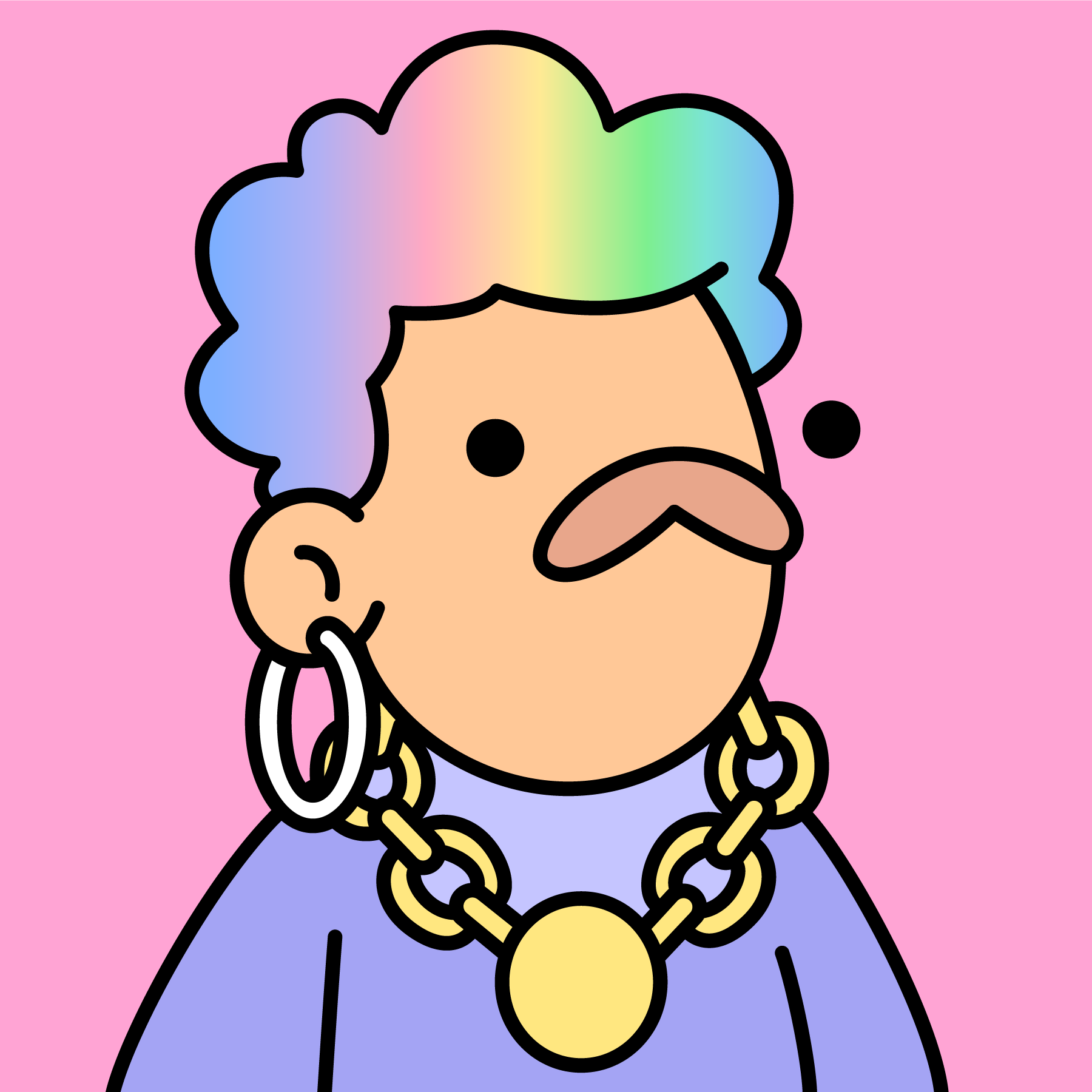 The Doodles Founders - Doodles - Doodle #7077 - NFT # 7077