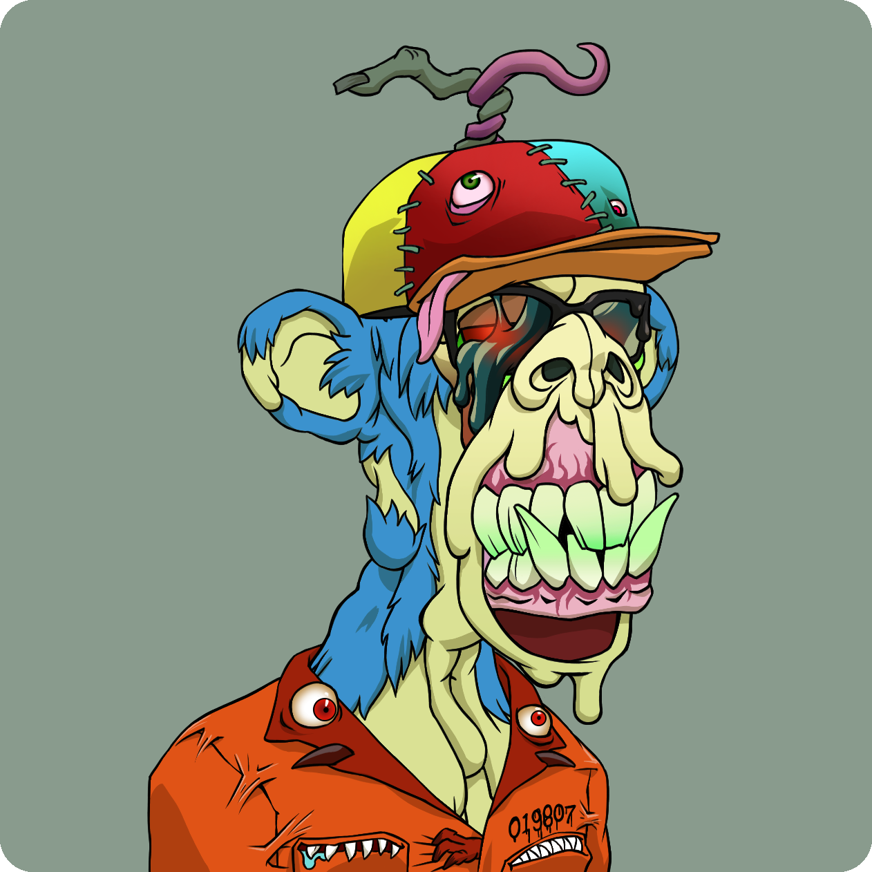 Yuga Labs - Mutant Ape Yacht Club - NFT # 8337