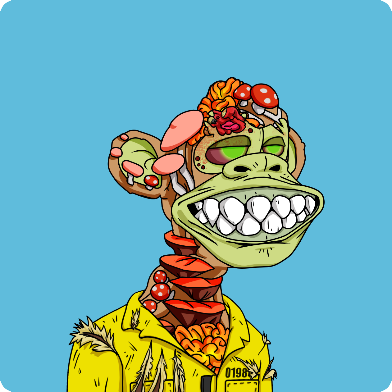 Yuga Labs - Mutant Ape Yacht Club - NFT # 20742