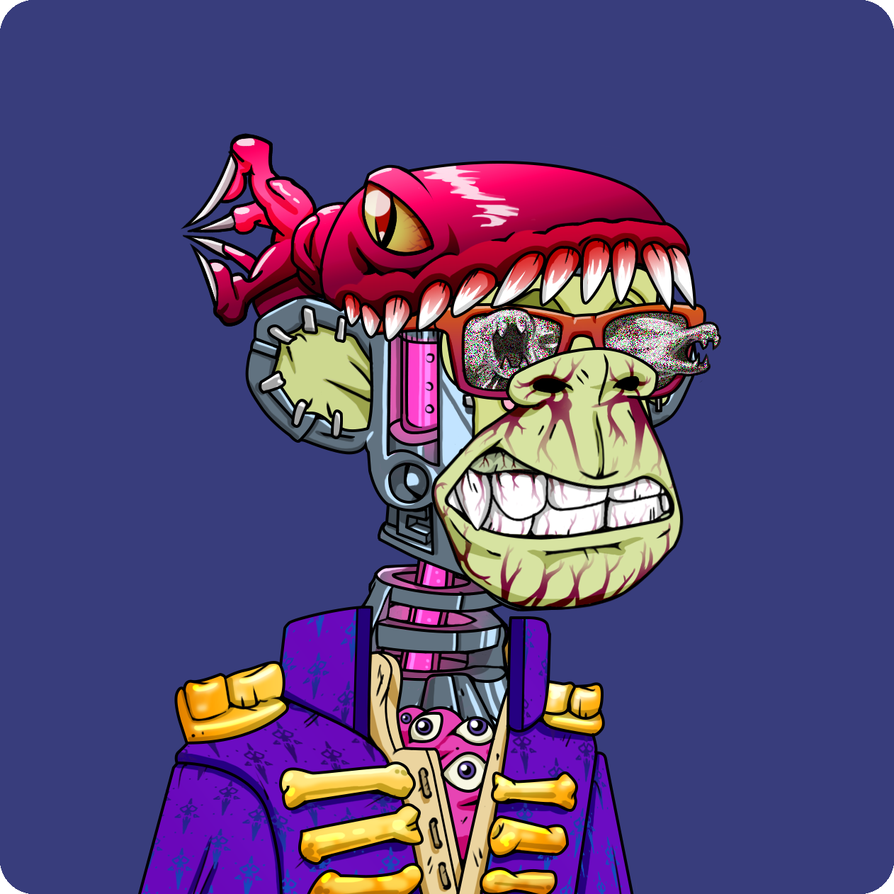 Yuga Labs - Mutant Ape Yacht Club - NFT # 8791