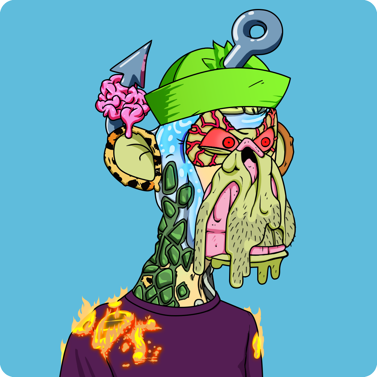 Yuga Labs - Mutant Ape Yacht Club - NFT # 13390