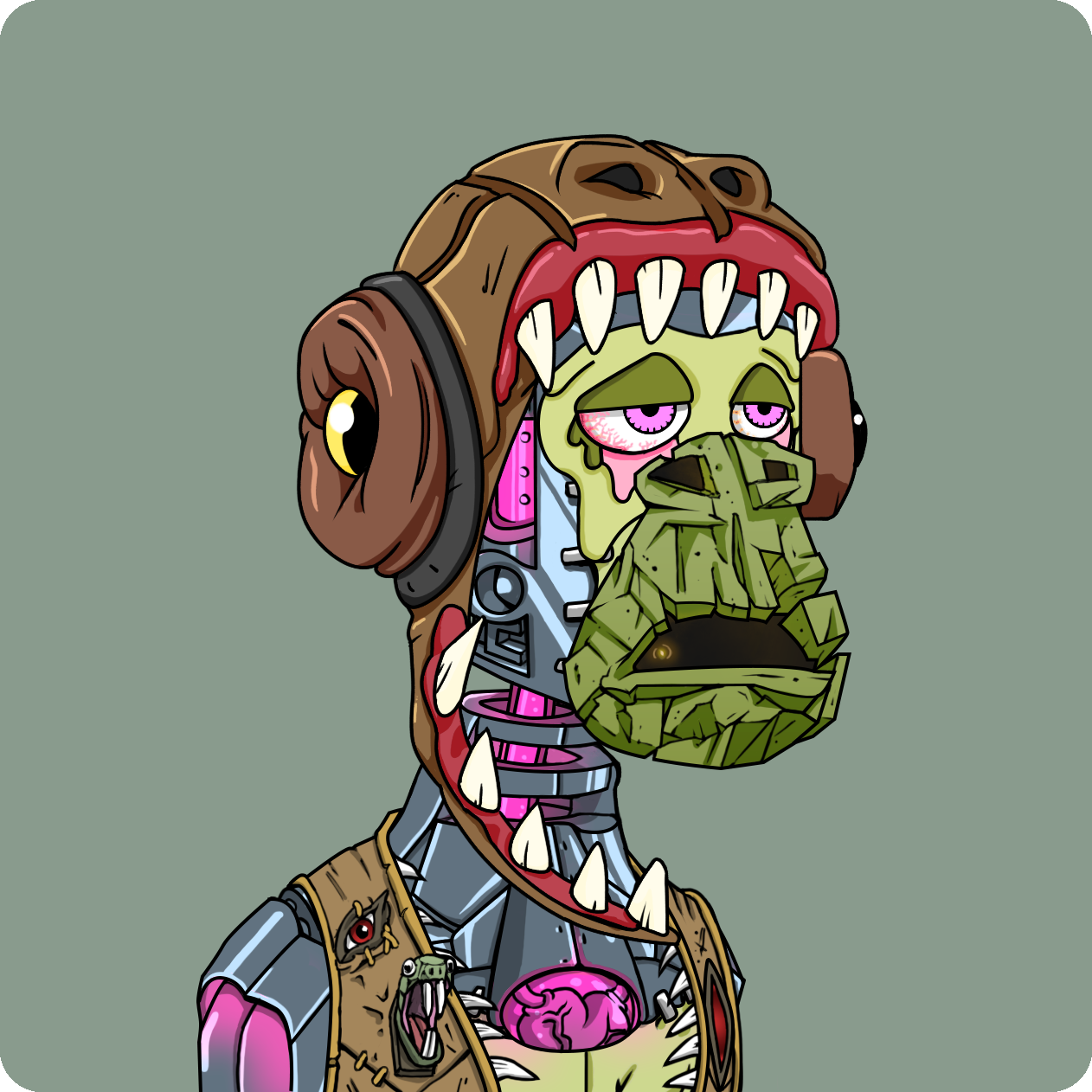 Yuga Labs - Mutant Ape Yacht Club - NFT # 8216