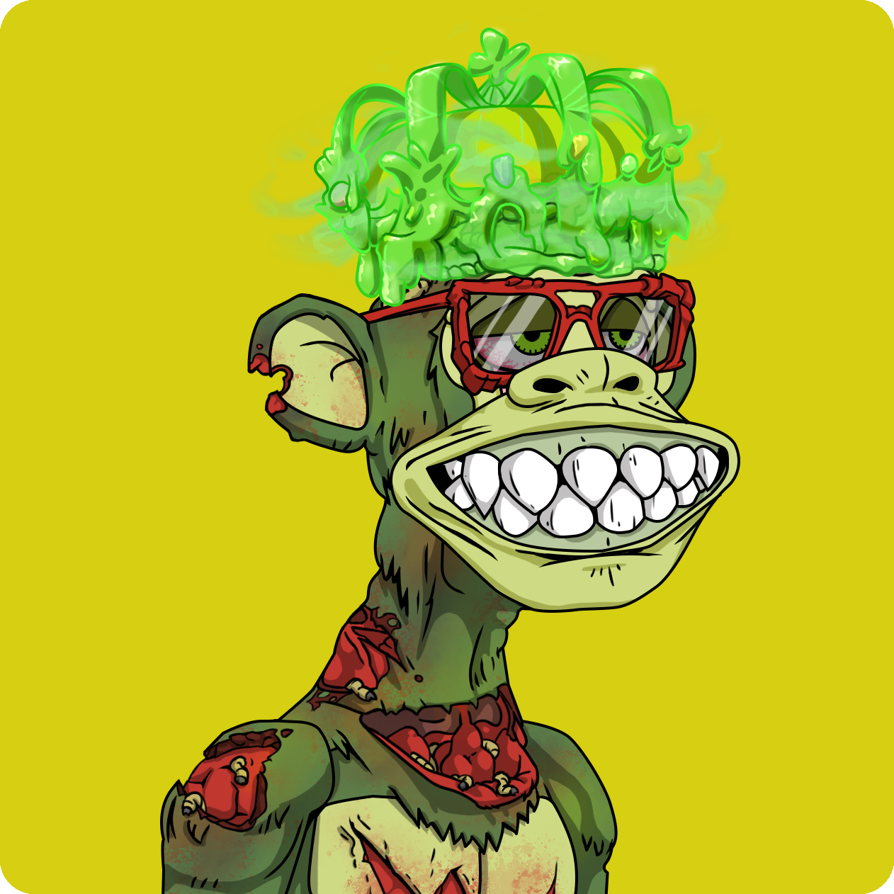 Yuga Labs - Mutant Ape Yacht Club - NFT # 13562