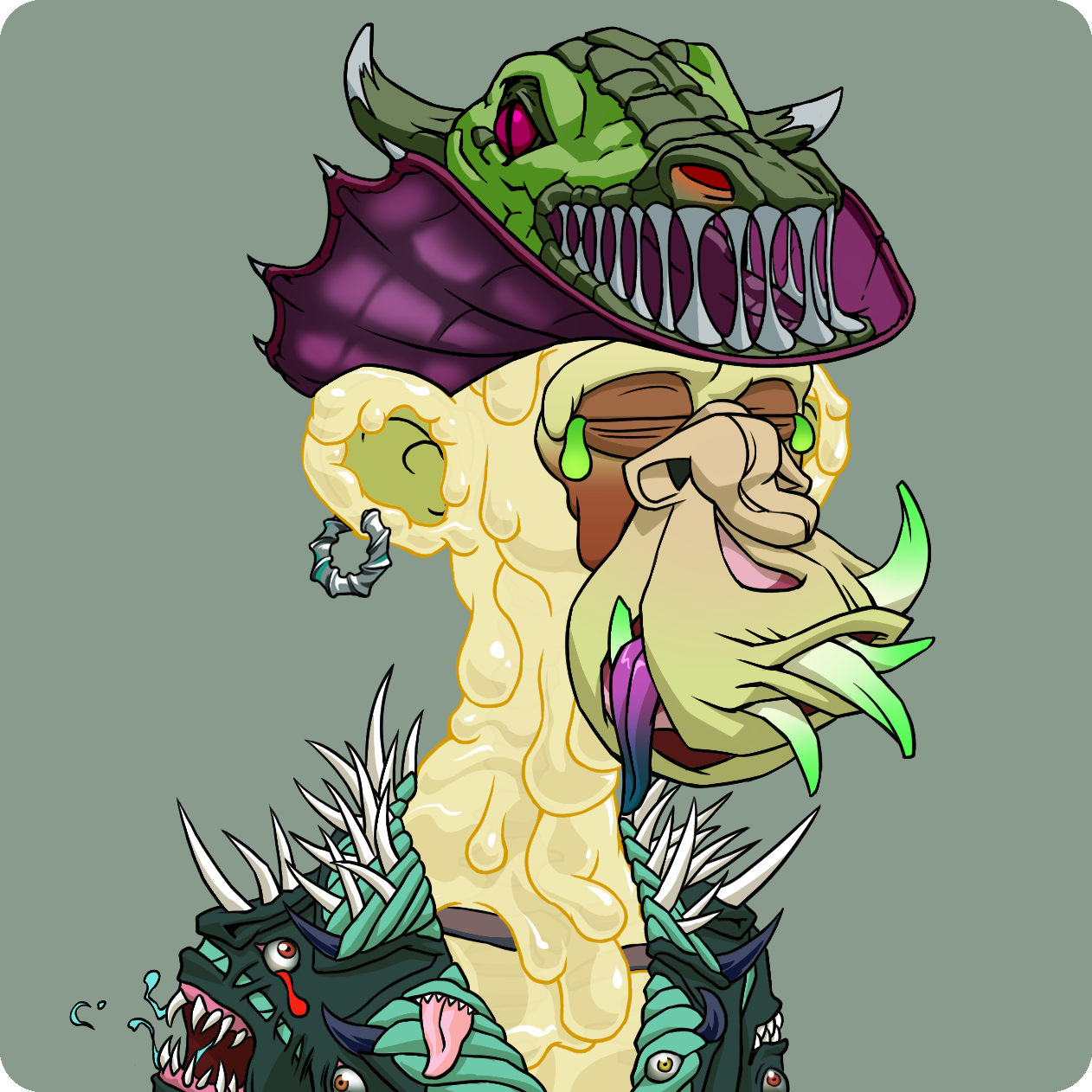 Yuga Labs - Mutant Ape Yacht Club - NFT # 1096