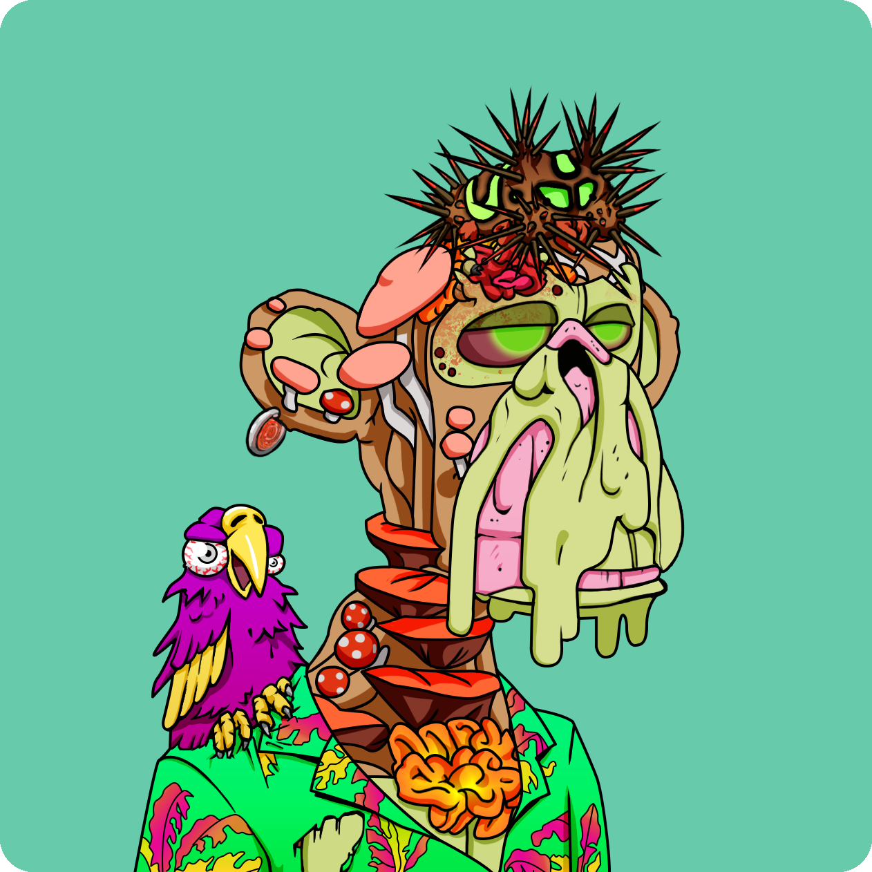 Yuga Labs - Mutant Ape Yacht Club - NFT # 12772