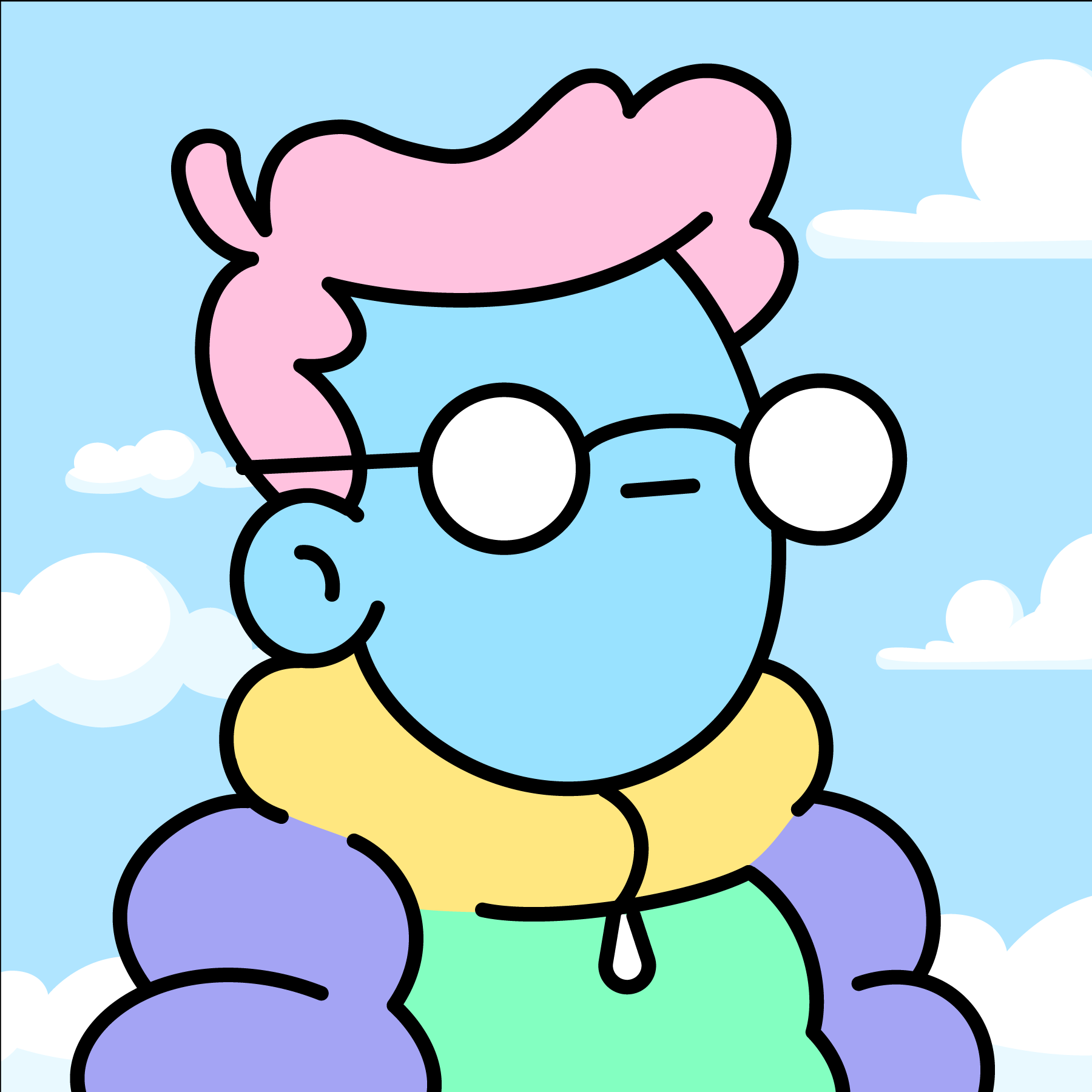 The Doodles Founders - Doodles - Doodle #8607 - NFT # 8607