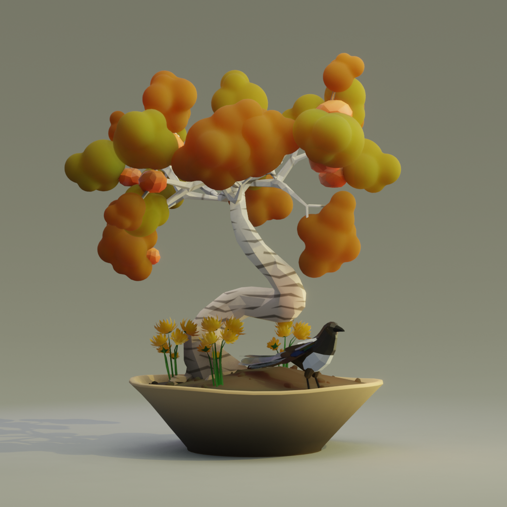 ZENFT Garden Society - Bonsai - Bonsai #8268 - NFT # 8268