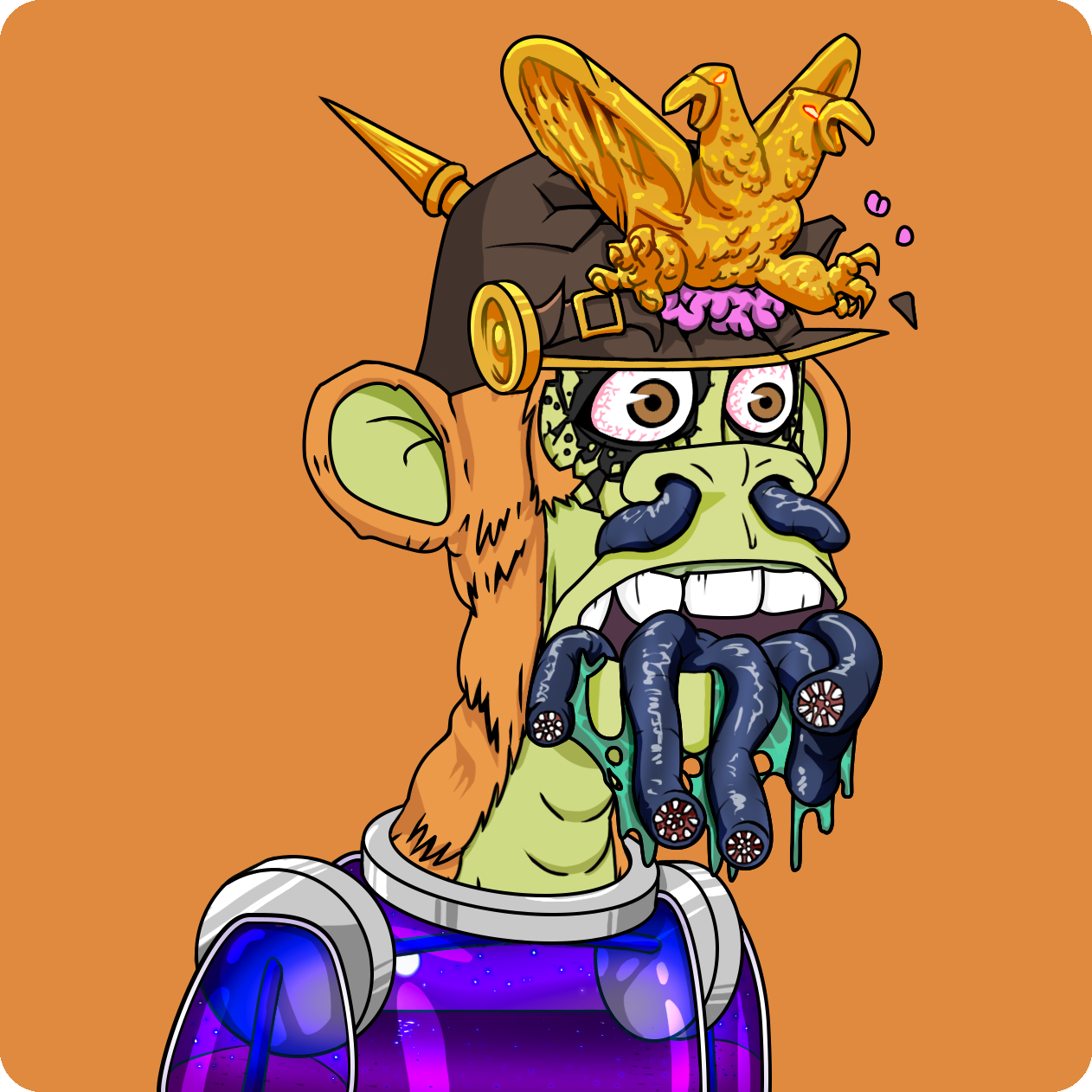 Yuga Labs - Mutant Ape Yacht Club - NFT # 165