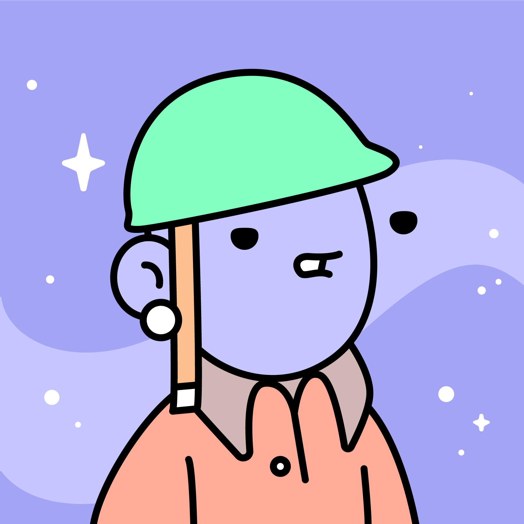 The Doodles Founders - Doodles - Doodle #8610 - NFT # 8610