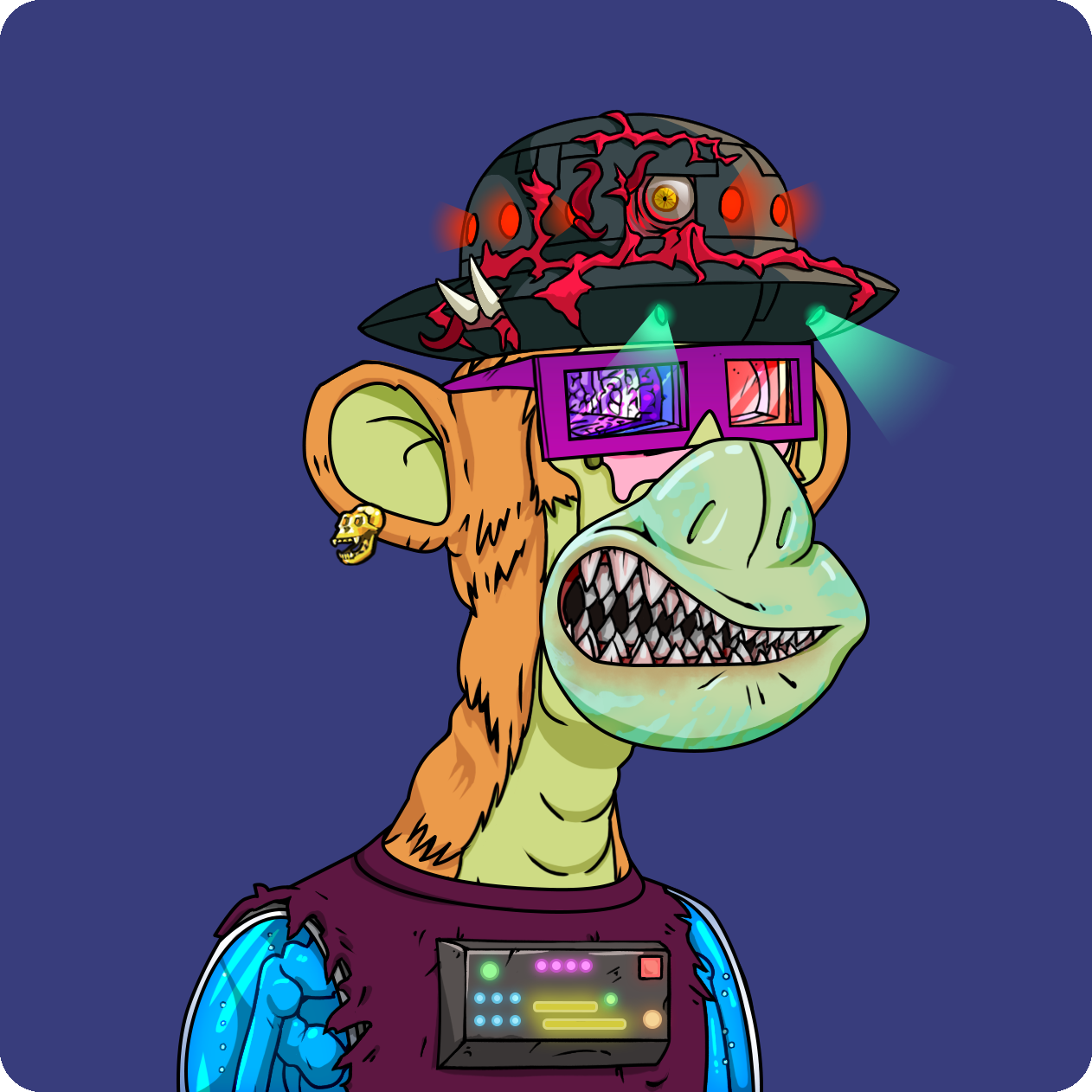 Yuga Labs - Mutant Ape Yacht Club - NFT # 1215