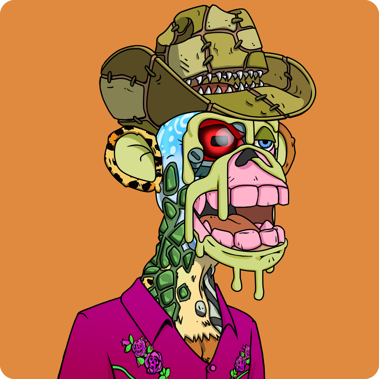 Yuga Labs - Mutant Ape Yacht Club - NFT # 17312