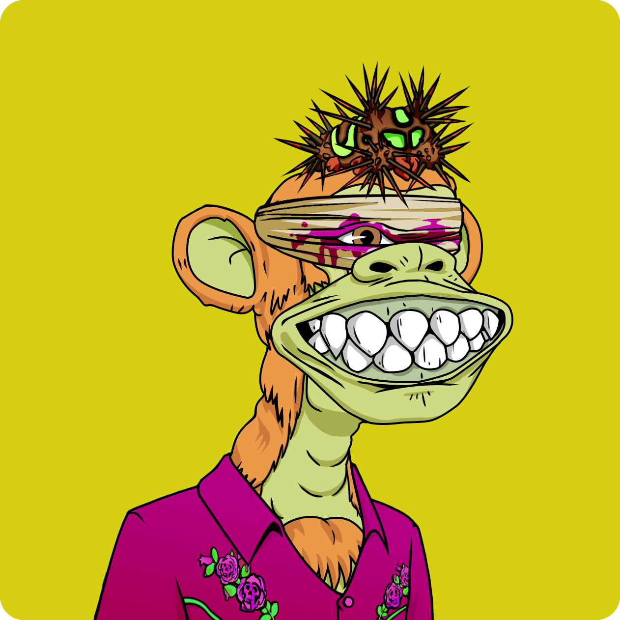 Yuga Labs - Mutant Ape Yacht Club - NFT # 13398