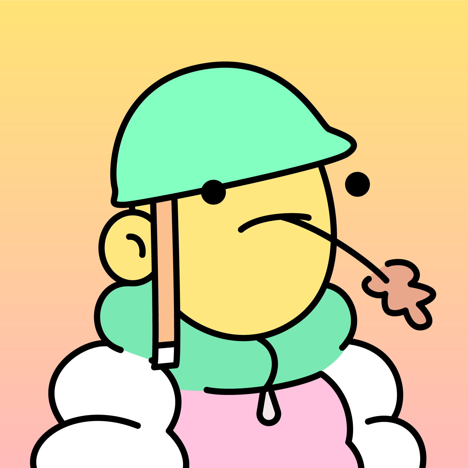 The Doodles Founders - Doodles - Doodle #8025 - NFT # 8025