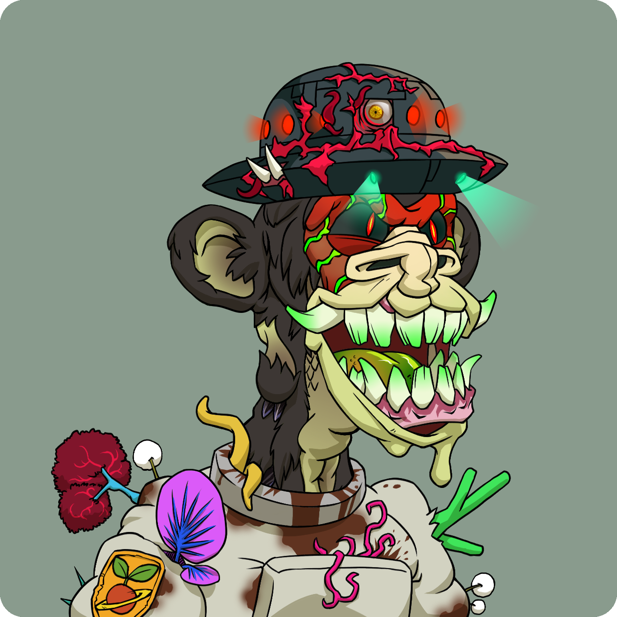 Yuga Labs - Mutant Ape Yacht Club - NFT # 15115