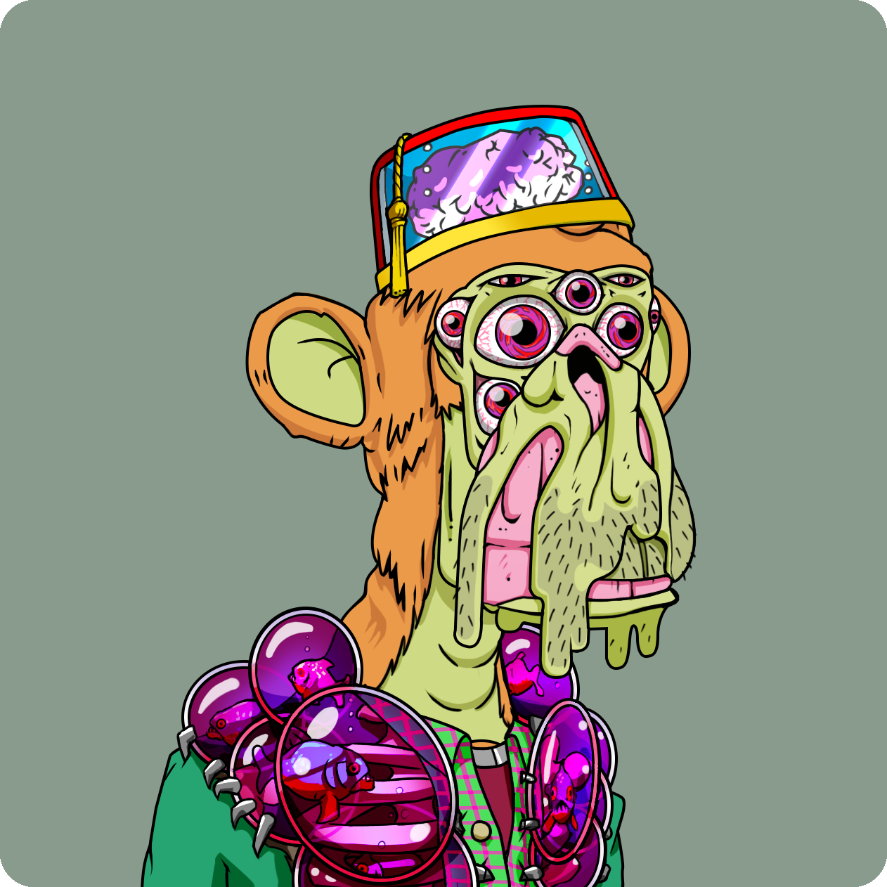 Yuga Labs - Mutant Ape Yacht Club - NFT # 1961