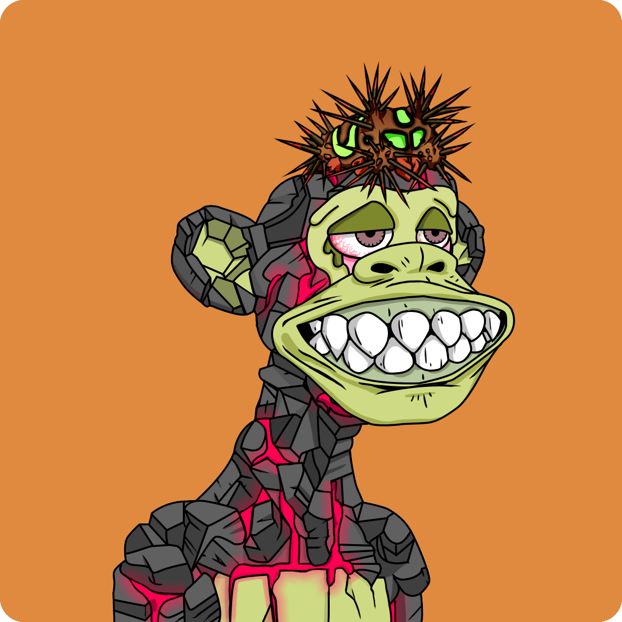 Yuga Labs - Mutant Ape Yacht Club - NFT # 5588