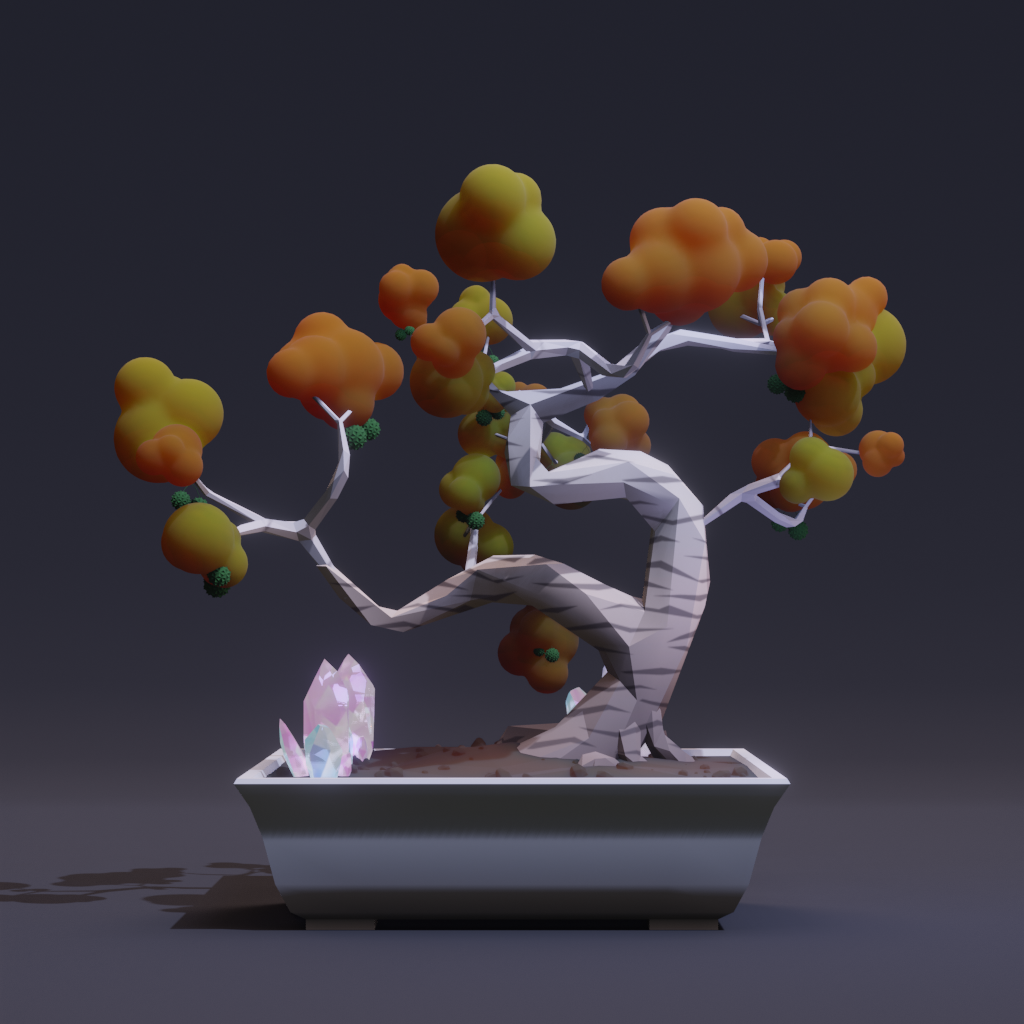 ZENFT Garden Society - Bonsai - Bonsai #8540 - NFT # 8540