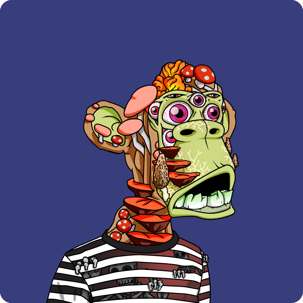 Yuga Labs - Mutant Ape Yacht Club - NFT # 5676