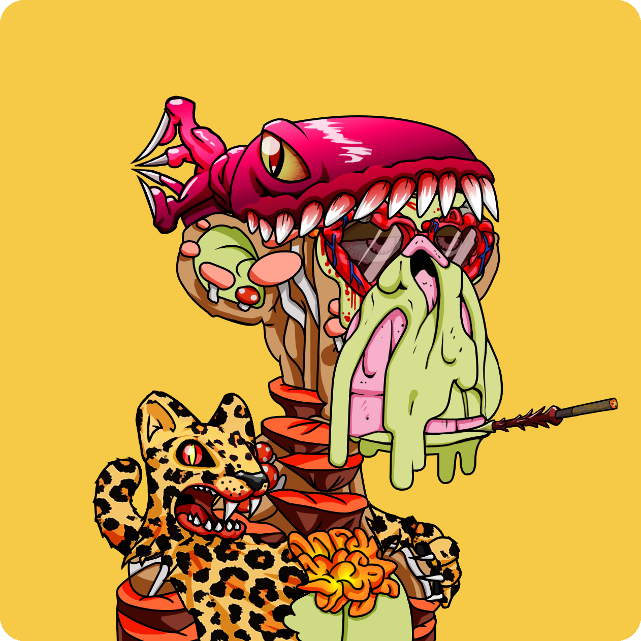 Yuga Labs - Mutant Ape Yacht Club - NFT # 9139