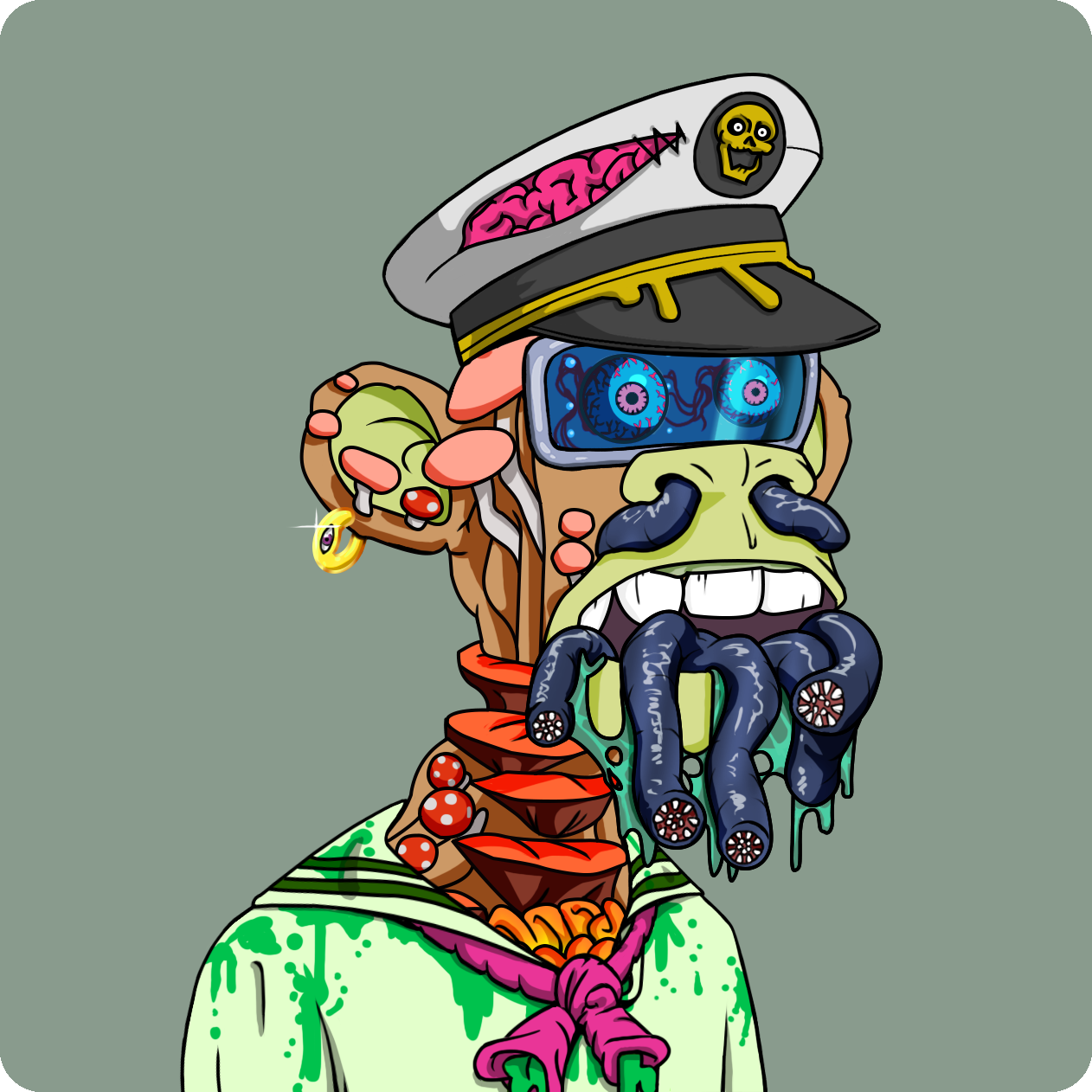 Yuga Labs - Mutant Ape Yacht Club - NFT # 17814