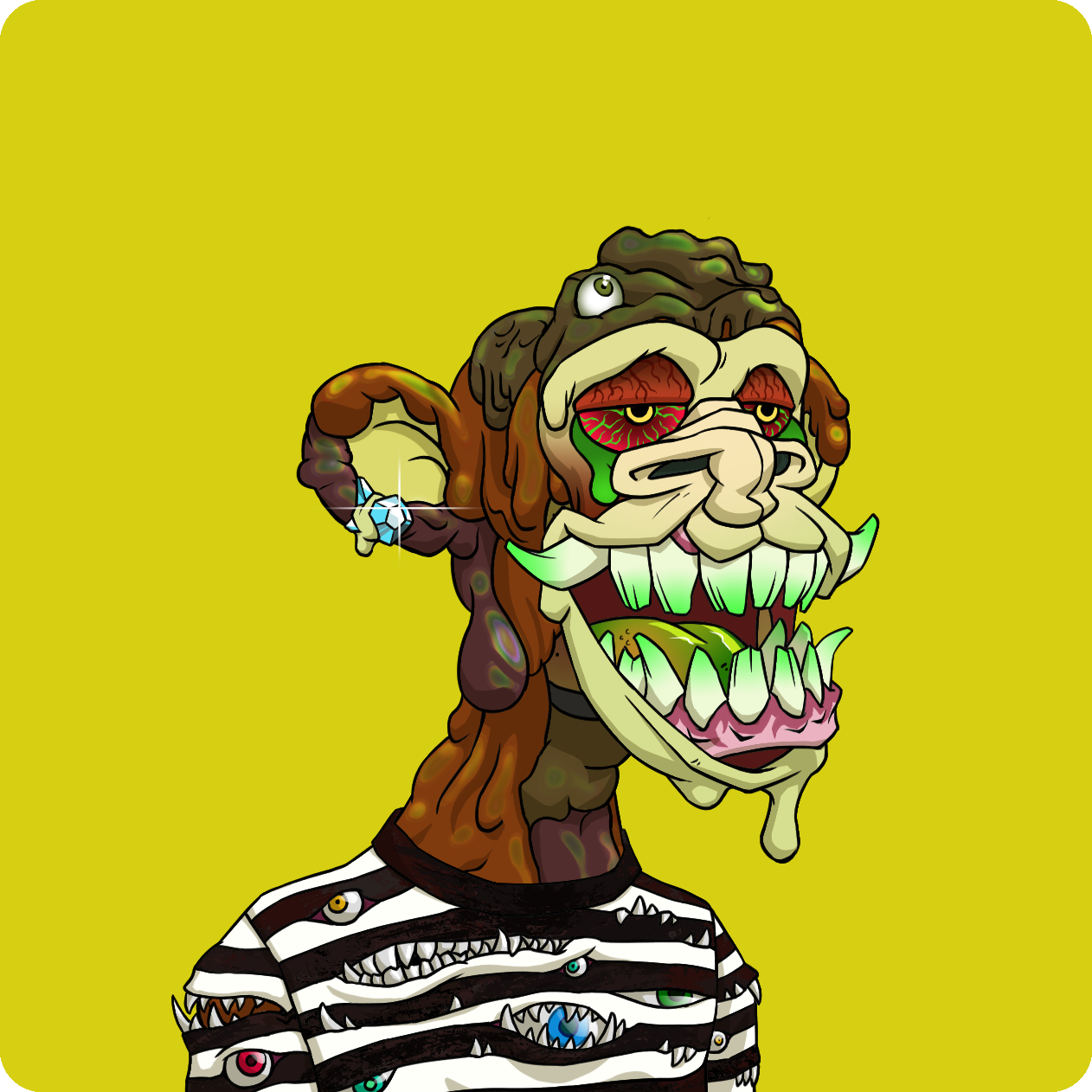 Yuga Labs - Mutant Ape Yacht Club - NFT # 22695