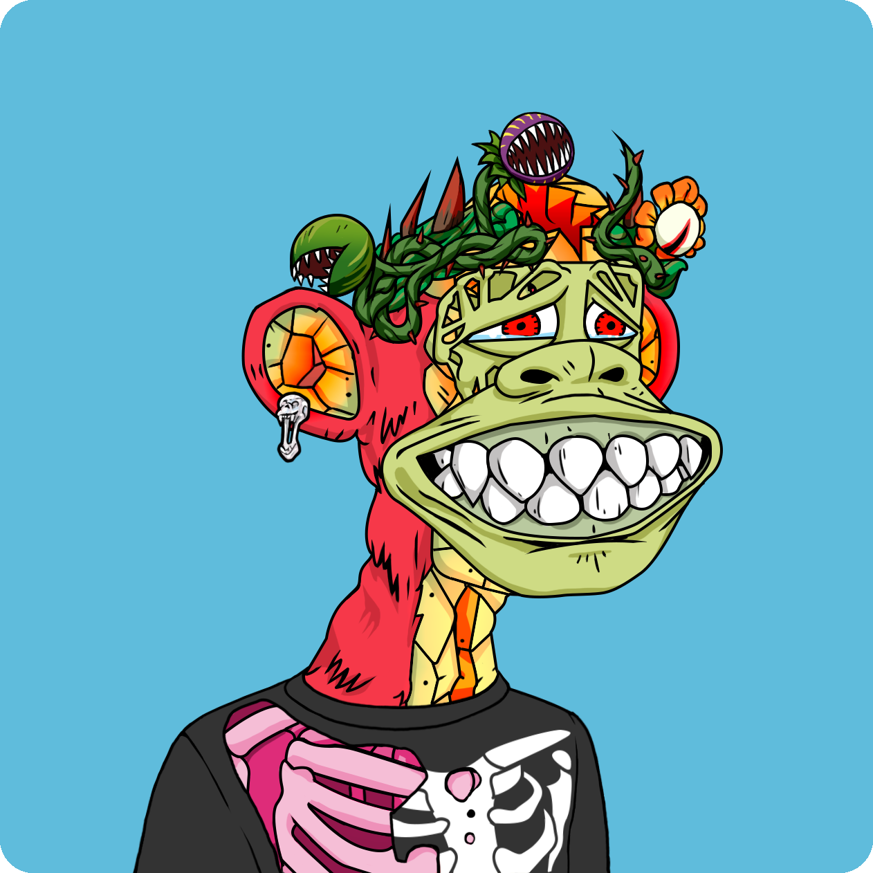 Yuga Labs - Mutant Ape Yacht Club - NFT # 12670