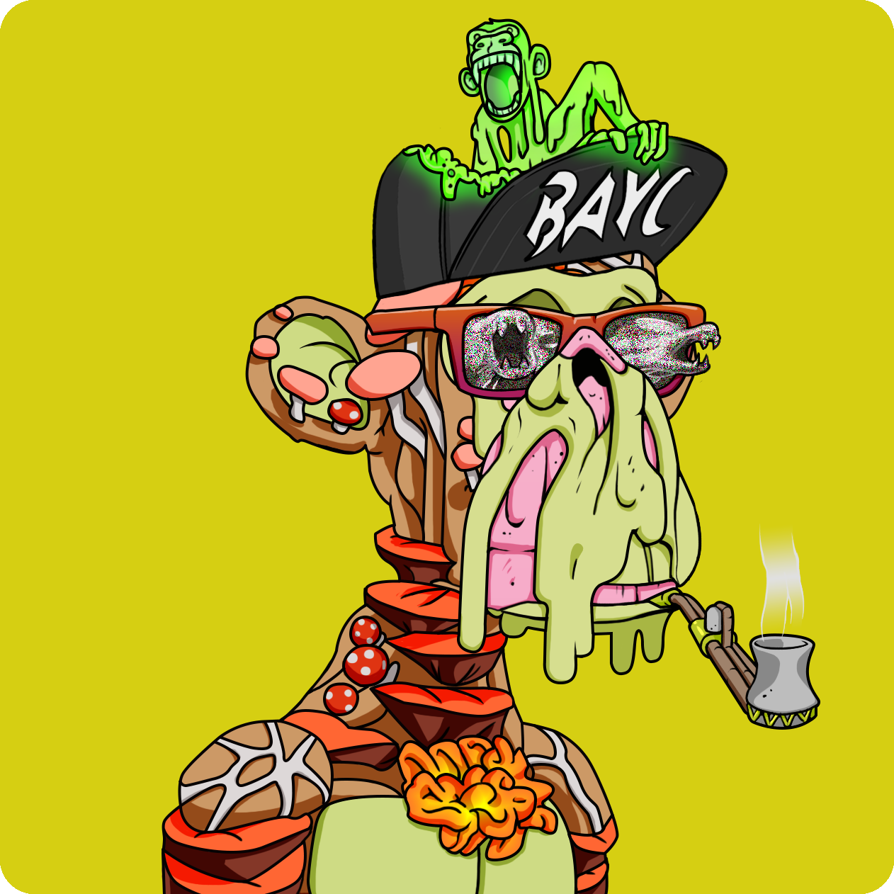 Yuga Labs - Mutant Ape Yacht Club - NFT # 2763