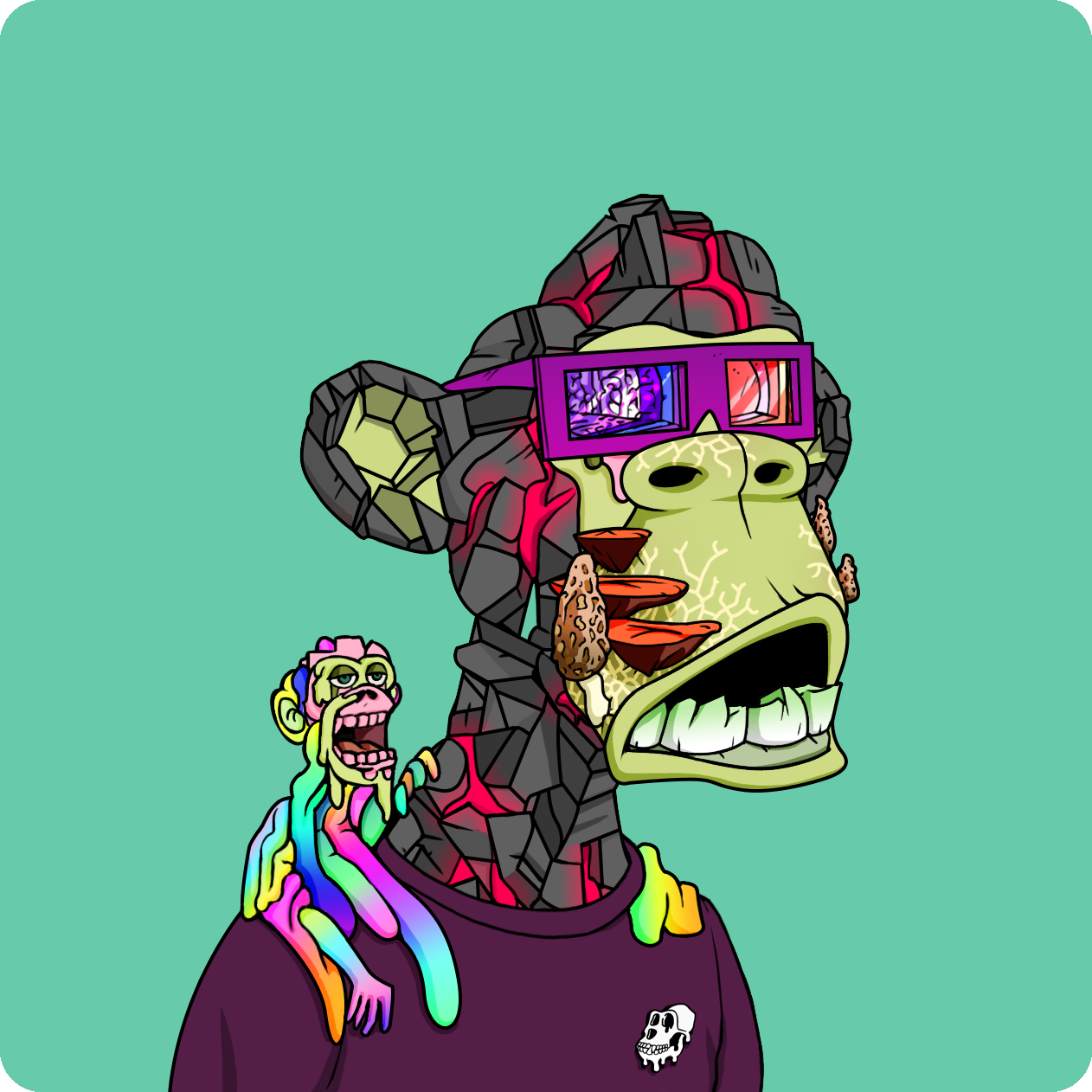 Yuga Labs - Mutant Ape Yacht Club - NFT # 1410