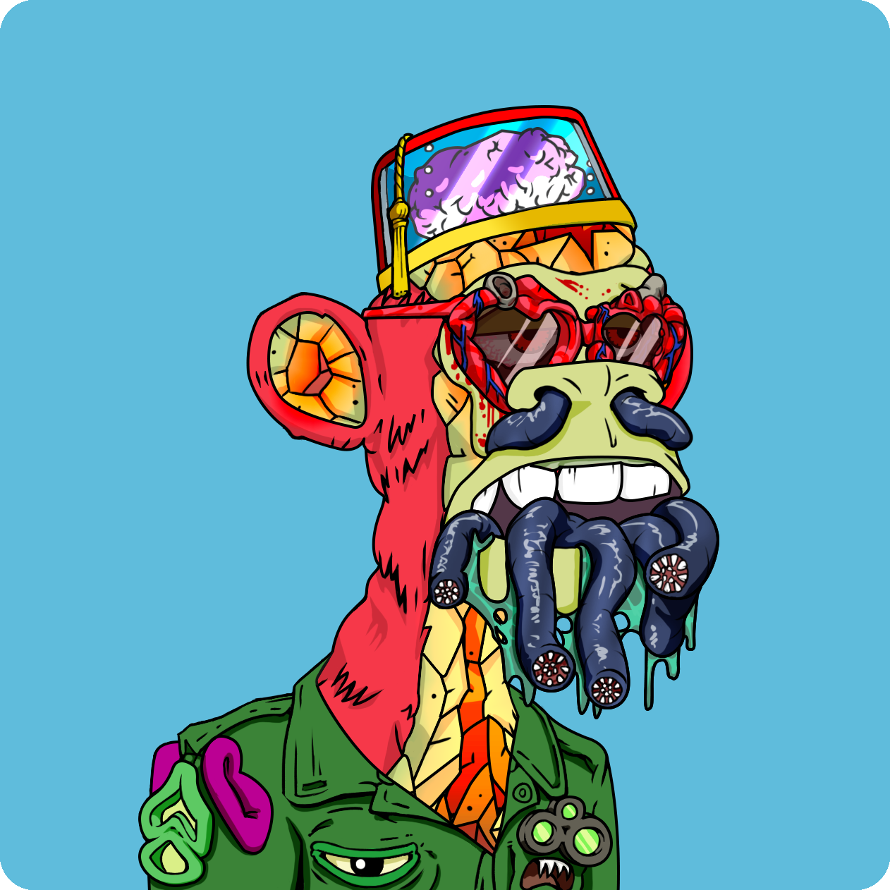 Yuga Labs - Mutant Ape Yacht Club - NFT # 22460