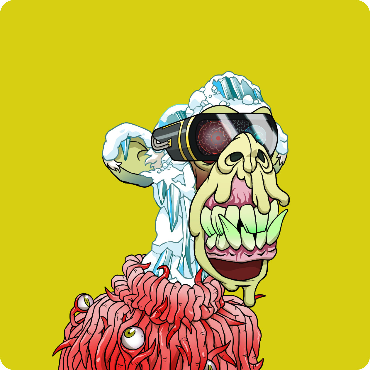 Yuga Labs - Mutant Ape Yacht Club - NFT # 9888