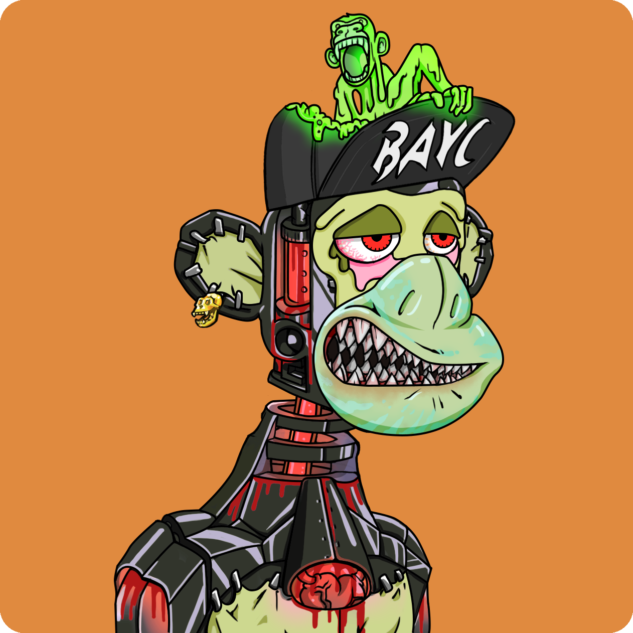 Yuga Labs - Mutant Ape Yacht Club - NFT # 22684