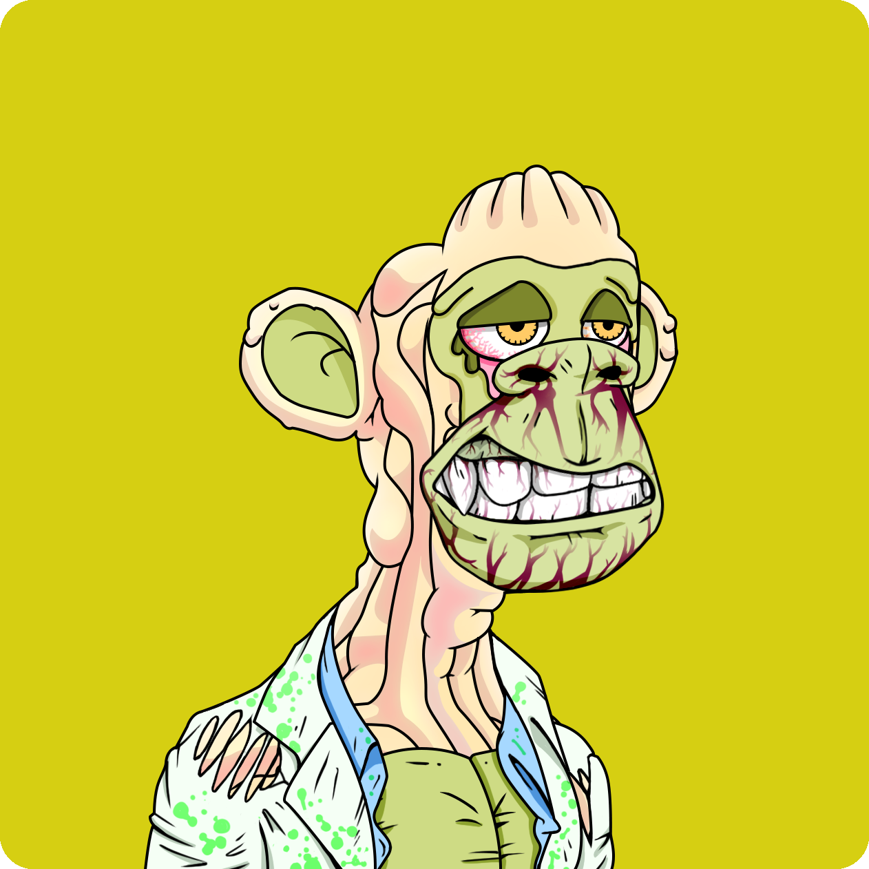 Yuga Labs - Mutant Ape Yacht Club - NFT # 16458