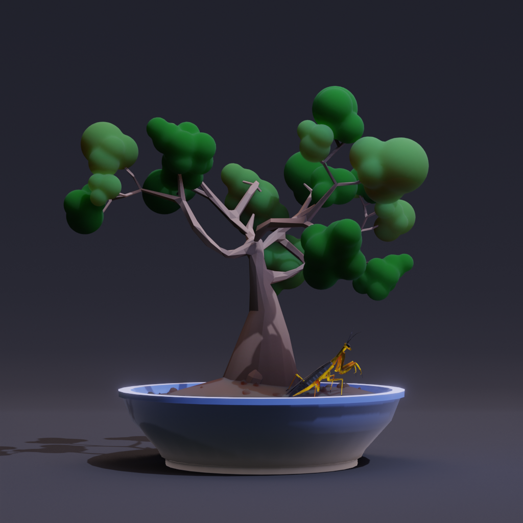 ZENFT Garden Society - Bonsai - Bonsai #8378 - NFT # 8378