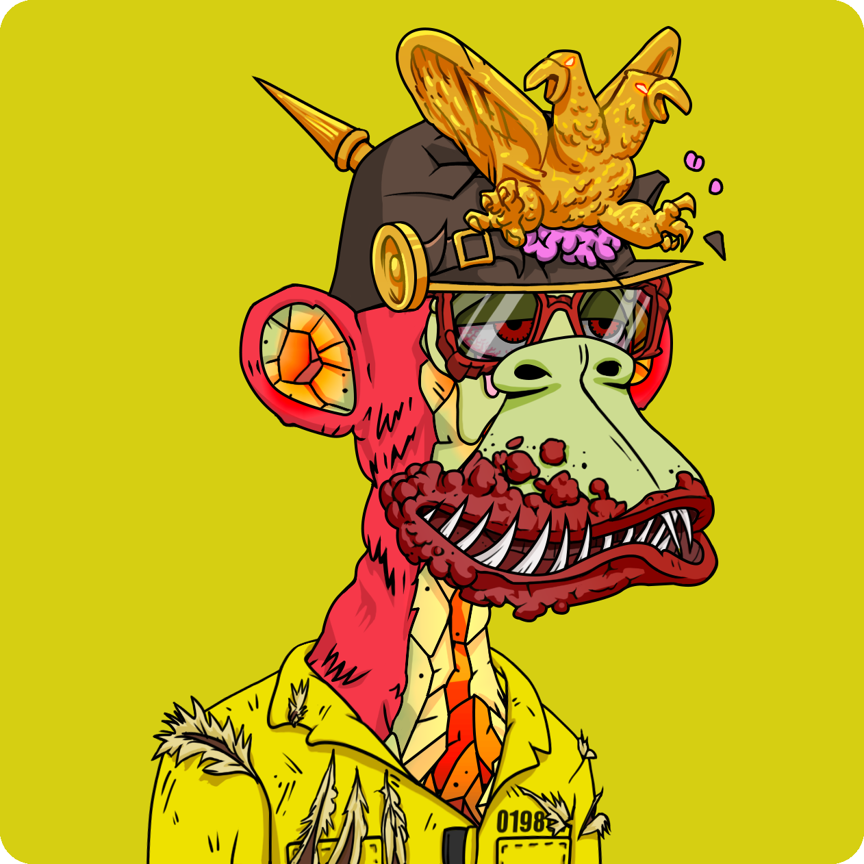 Yuga Labs - Mutant Ape Yacht Club - NFT # 11424