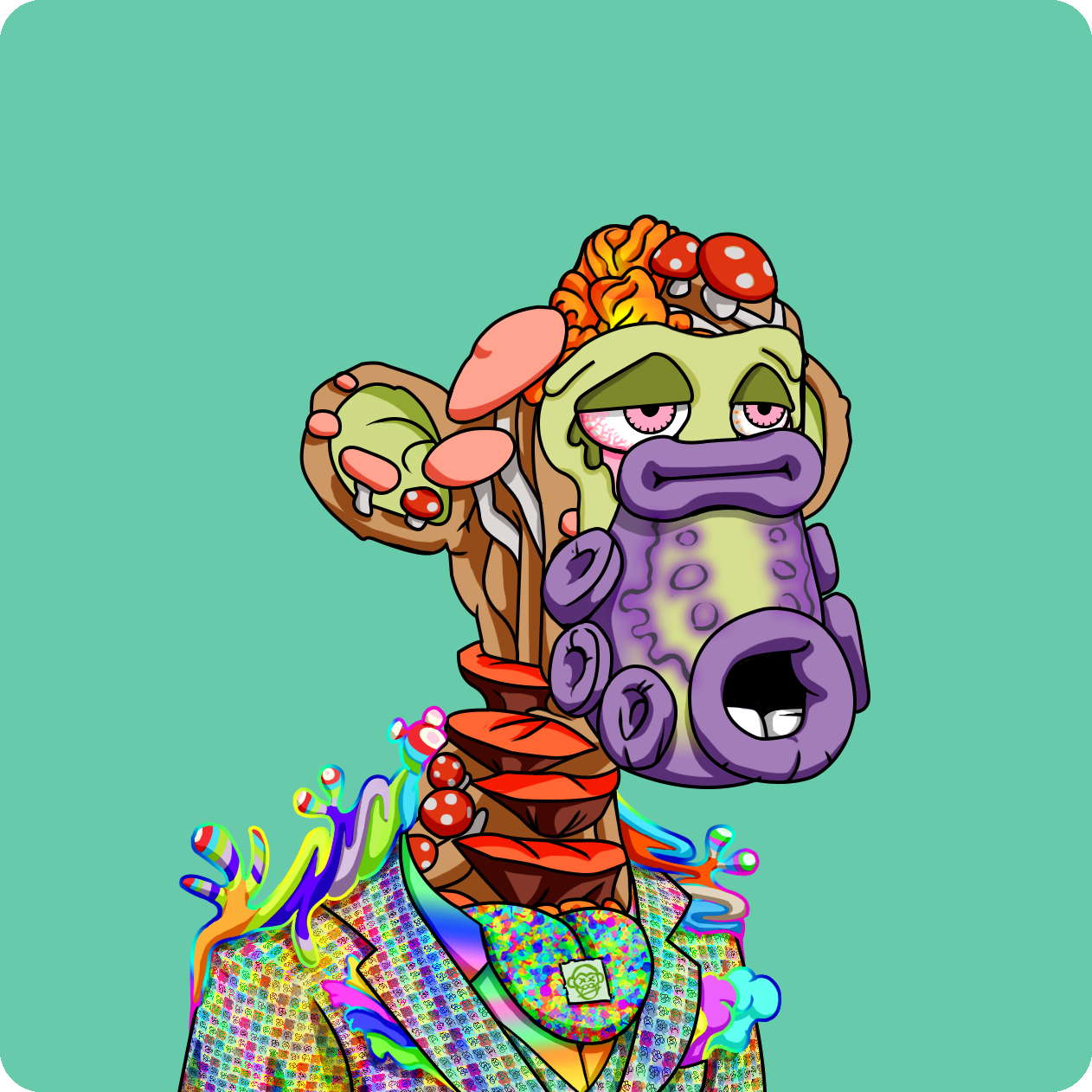 Yuga Labs - Mutant Ape Yacht Club - NFT # 25498