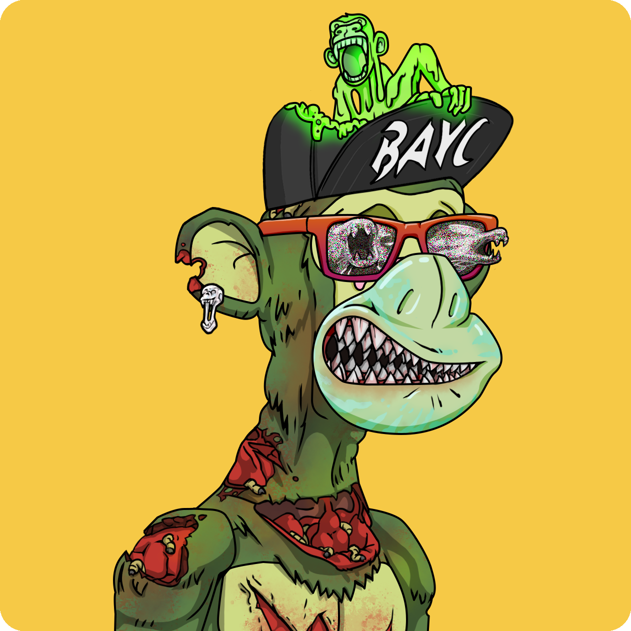 Yuga Labs - Mutant Ape Yacht Club - NFT # 19054