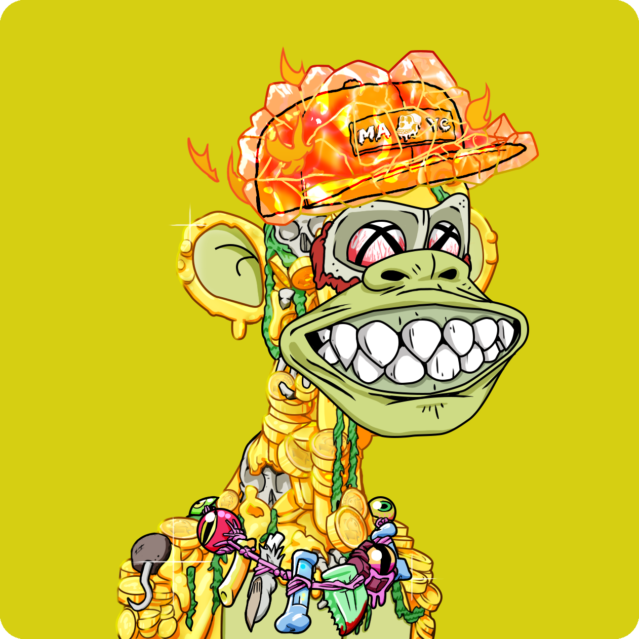 Yuga Labs - Mutant Ape Yacht Club - NFT # 10394